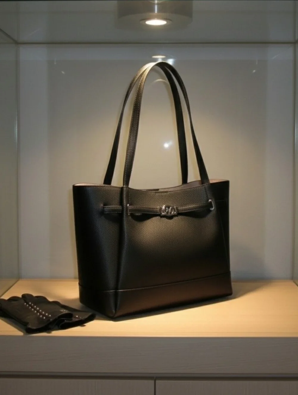 Michael Kors Reed Large Pebbled Leather Tote Bag
